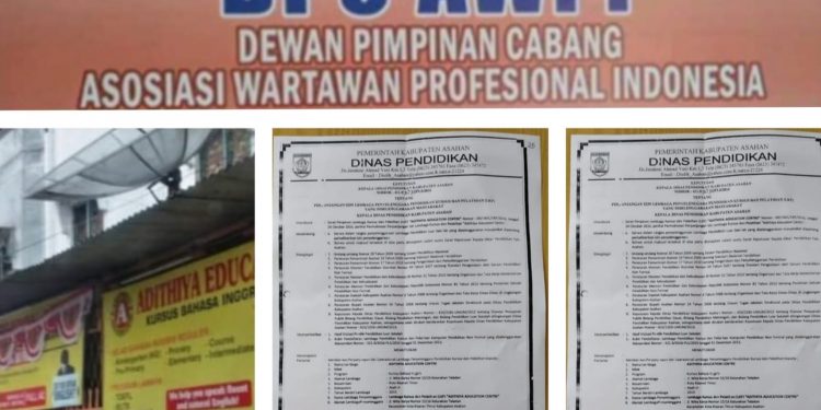 Terkait Bimbel AEC Kisaran Yang Sudah Berakhir, Ketua DPC AWPI Asahan Meragukan Keabsahan Sertifikatnya.