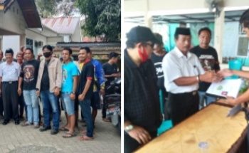 SAH…Andi Sirajuddin,S.Pd.,M.Pd., Resmi Mendaftar Cakades di Desa Lompo Tengah