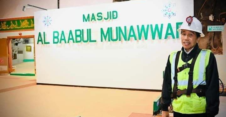 Saat Presiden Kunjungi Rumah Ibadah Bawah Tanah di Papua