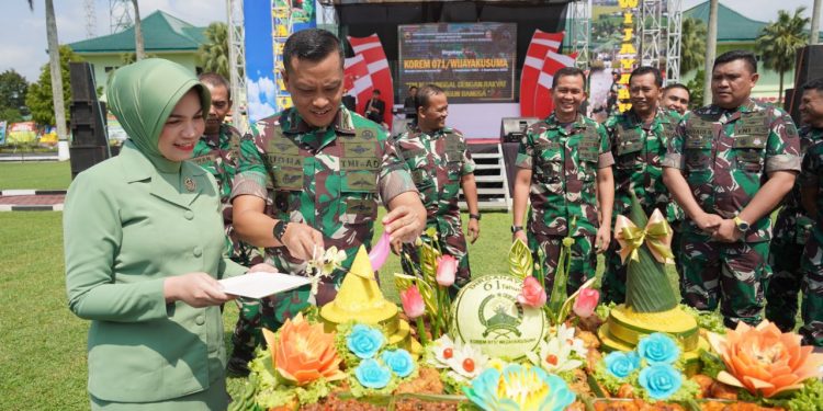 Tak Mengurangi Makna dan Hakekat, Korem 071/Wijayakusuma Gelar Tasyakuran HUT Ke-61 dari Kita untuk Kita