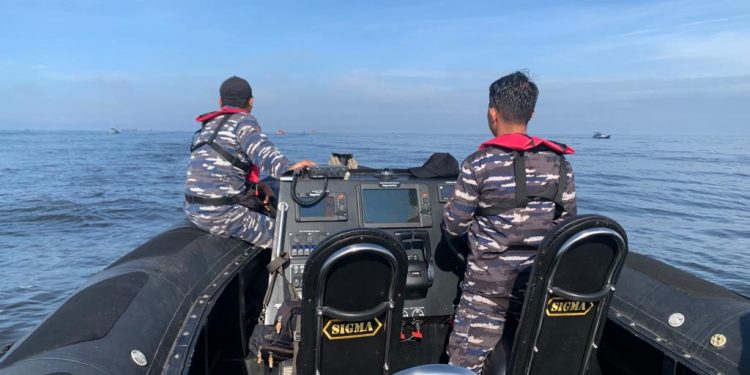 Nelayan Kendawangan Hilang di Laut,  Lanal Ketapang gerak cepat laksanakan SAR