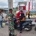 Meski Menuai Protes dan Antrian panjang Danramil Ciptakan Pengamanan Ganda di SPBU Karangsambung