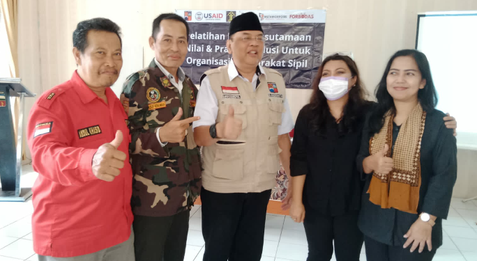 Ormas SKP Kota Bogor Hadir di Acara Kesbangpol