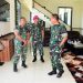 Danlantamal VI laksanakan Courtesy Call ke Pangdifiv 3 Kostrad