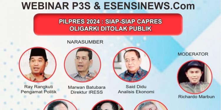 Capres Oligarki Bakal Tergerus di Pilpres 2024