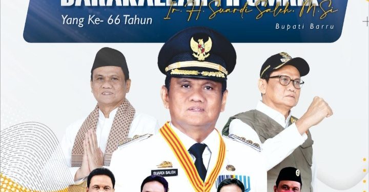 Keluarga Besar DPD JNI Kab.Barru Mengucapkan Happy Milad buat Bupati Ir.H.Suardi Saleh,M.Si