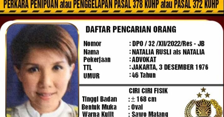 Kuasa Hukum RSO Masuk DPO Kepolisian Atas Dugaan Penipuan, Kate Lim Angkat Bicara