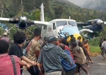 Pesawat SAM Air Tergelincir di Beoga-Puncak Papua Bawa 11 Penumpang