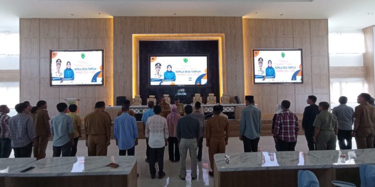 Sekda Abustan Pimpin Gladi Bersih Persiapan Pelantikan 28 Kades Terpilih se-Kab.Barru