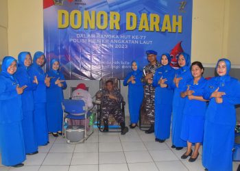 Donor HUT Ke-77 Pomal Tahun 2023 Di Makassar Berhasil Kumpulkan 290 Kantong Darah