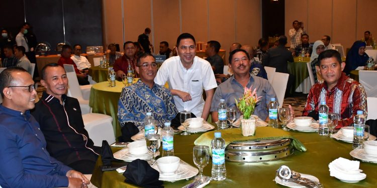 Danlantamal VI Hadiri Pisah Pamit Kaotmilti IV Makassar