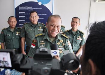 Tingkatkan Kerja Sama Dengan Media, Kapendam XII/Tpr Kunjungi LPP TVRI Kalbar