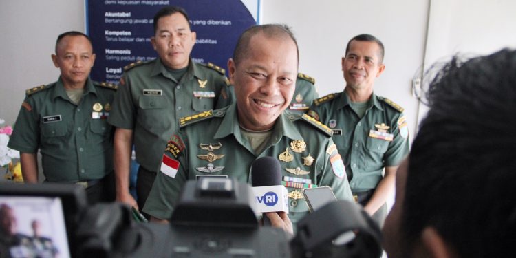 Tingkatkan Kerja Sama Dengan Media, Kapendam XII/Tpr Kunjungi LPP TVRI Kalbar