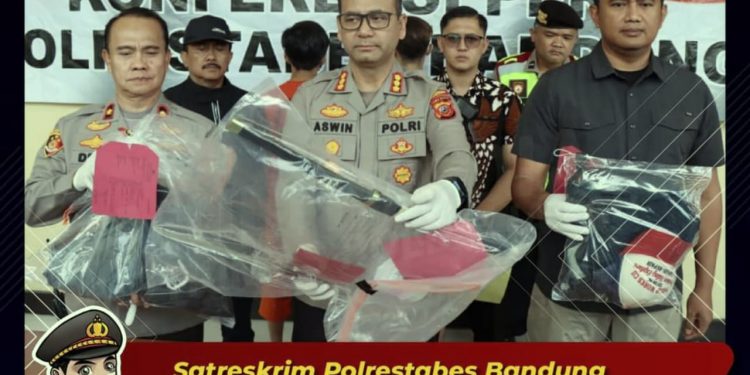 Satreskrim Polrestabes Bandung Tangkap Tiga Orang Pelaku Penganiayaan yang Viral di Instagram