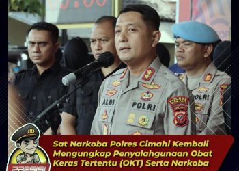 Sat Narkoba Polres Cimahi kembali Mengungkap Penyalahgunaan Obat Keras tertentu (OKT) serta Narkoba di Padalarang, Bandung Barat