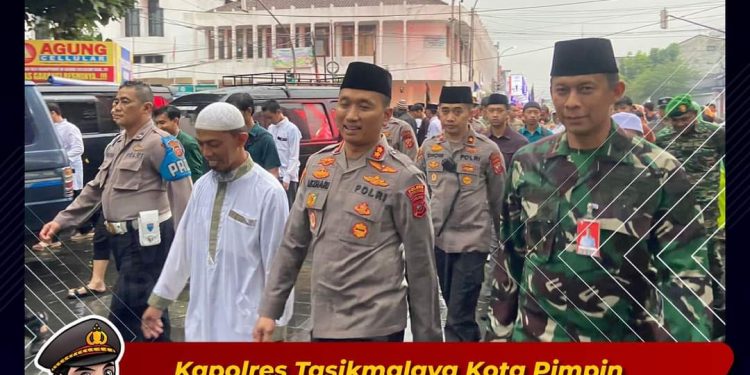Kapolres Tasikmalaya Kota Pimpin Langsung Pengamanan Aksi Bela Al Quran dari Aliansi Aktivis dan Masyarakat Muslim Tasikmalaya (Al Mumtaz)