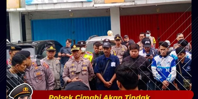 Polsek Cimahi akan Tindak Tegas Genk Motor yang Anarkis dan Melanggar Hukum