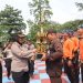 Peringati HUT Satpam Ke-42 Kapolres Subang Pimpin Upacara di Lapang Apel Mako Polres