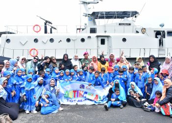Perkenalkan Kapal Perang TNI AL ke Anak TK , Cara Lantamal VI Tumbuhkan Semangat Bahari Sejak Dini