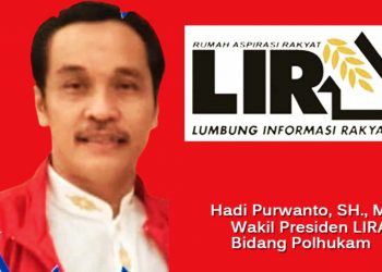 Terkait Dugaan Korupsi Pembangunan Gedung DPRD Di Morut, Wapres LIRA Dorong KPK Segera Limpahkan Berkas Ke JPU
