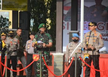 TNI-Polri Banyumas Kompak Jaga Kondusifitas Wilayah Jelang Pesta Demokrasi 2024