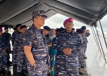 Lantamal VI Lepas Siswa Satgas praktek Wira Jala Yudha XIX/2023