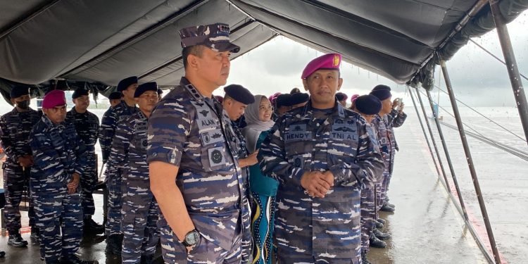 Lantamal VI Lepas Siswa Satgas praktek Wira Jala Yudha XIX/2023