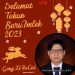 Sekretaris Komisi A DPRD Kota Bandung, Erick Darmadjaya, B.Sc., M.K.P. : ” “Gong Xi Fa Cai” Selamat Tahun Baru Imlek 2023, Selalu Dalam Damai dan Cinta.