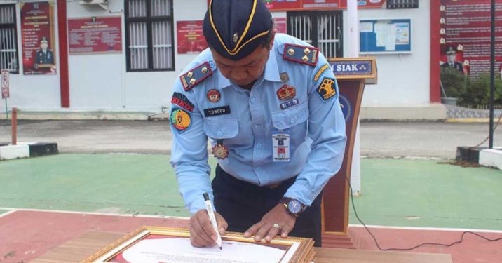 Rutan Siak Lakukan Pencanangan Zona Integritas dan Penandatangan Komitmen Bersama