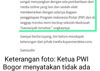 Dugaan ‘Backing’ MTs Itu Fitnah! Pimred KM: Tidak Ada Media Yang Klarifikasi ke Redaksi, Malah Wartawan Kami Diancam