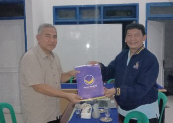 Ada apa? ” Eks Ketua KPUD,Periode 2003-2008 Datangi, Kantor DPD NasDem Depok