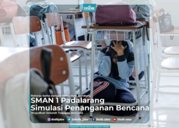Cara Kepala Sekolah SMAN 1 PADALARANG LINA S.Pd.,M.T  Kenalkan Mitigasi Bencana pada Para Siswa