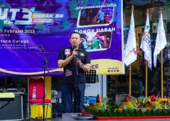 Tasyakuran HUT ke-3 GERAK BS, Bamsoet Gelar Donor Darah dan Santunan Anak Yatim