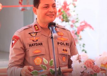 Kapolda Aceh  Didampingi Wakapolda  Resmikan Gedung Adhi Pradana Polres Aceh Besar, Kota Jantho, Kab.Aceh Besar,