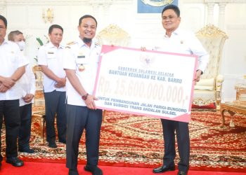 Pemkab Barru Dapat Kucuran Dana Dari Pemprov Sulawesi Selatan Tahun 2023