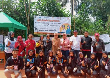 Launching Posyandu Remaja Desa Mekarmukti 2023 Bertema ” Cegah Stunting dari Remaja”.