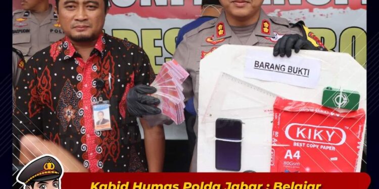 Kabid Humas Polda Jabar : Belajar dari Youtube, Warga Cirebon Cetak Uang Palsu dan Mengedarkannya