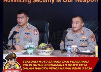 Evaluasi Mutu Sarana dan Prasarana POLRI untuk Pengamanan Obyek Vital dalam Rangka Pengamanan PEMILU 2024