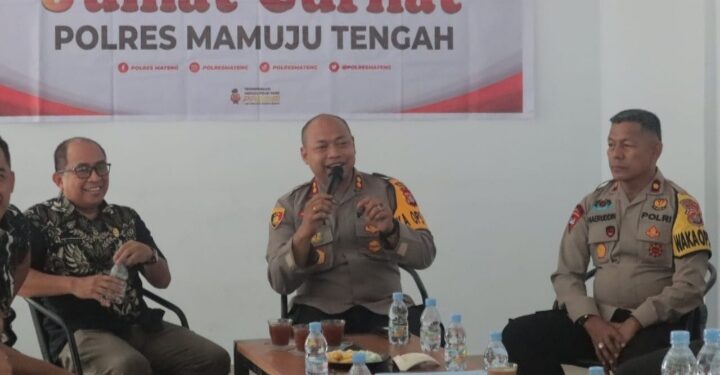 Jumat Curhat Kali Ini Kapolres Mateng Bersilaturahmi dengan Komunitas Perbakin