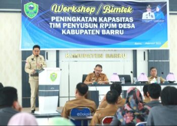 Bupati Barru Suardi Saleh Buka Bimtek RPJMDes Tingkatkan Kapasitas Tim Penyusun di Desa