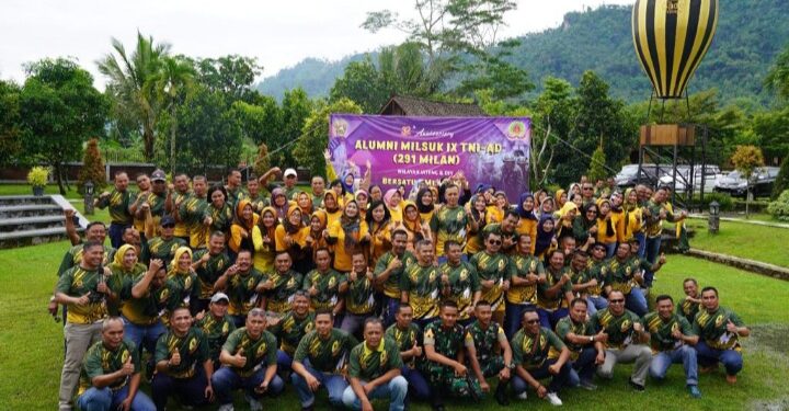 32 Tahun Mengabdi Alumni Milsuk IX Jateng dan DIY Gelar Reuni Akbar