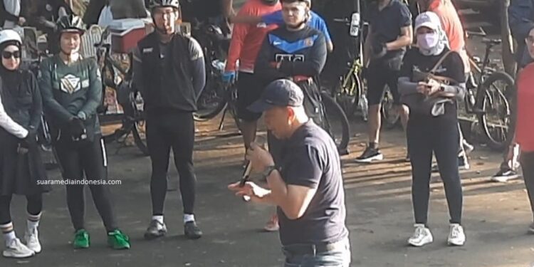 Wakil Walikota Bogor Sambut Baik Acara Gowes Merah Putih, Pasca Pandemi