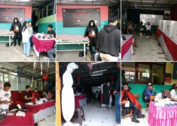 TPS Unik “Sarang Hantu” TPS 37 Desa Margajaya, Bandung Barat Menarik Minat bagi Pemilih untuk Datang ke TPS