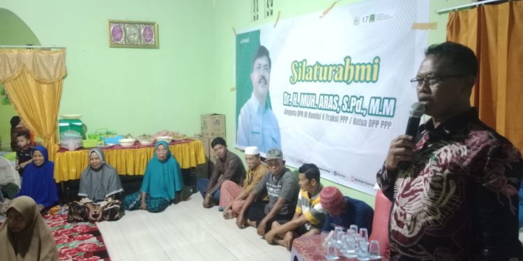 Kunjungan dan Silaturrahmi H.Muh.Aras Anggota DPR-RI Komisi V Dari Politisi PPP Di Tanete Riaja-Barru