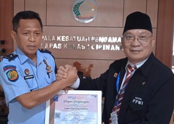 Ketum PPWI Lakukan Kunjungan Kerja ke Rutan dan Lapas Cipinang