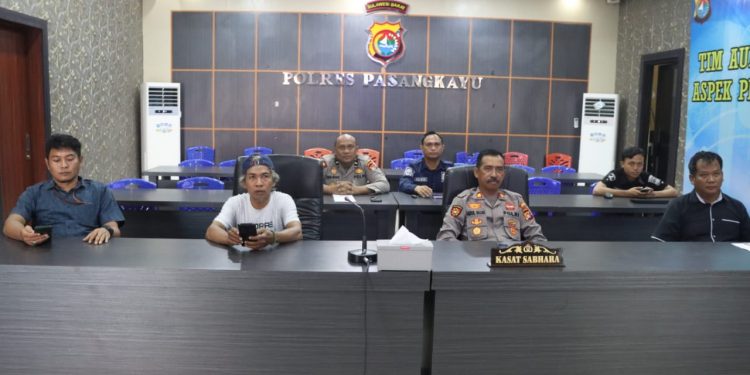 Dialog Publik, Kapolres Pasangkayu Menjamin Pelindungan Wartawan