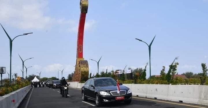 Presiden Jokowi Resmikan Jembatan Kretek 2 di Kabupaten Bantul
