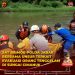 Sat Brimob Polda Jabar Bersama Unsur Terkait Evakuasi Orang Tenggelam di Sungai Cimanuk
