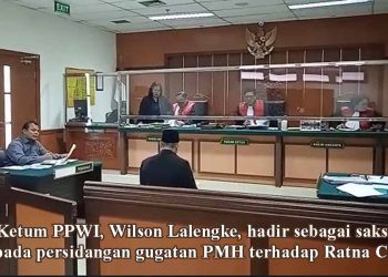 Ketum PPWI Hadir sebagai Saksi dalam Kasus Gugatan Perdata terhadap Ratna Cs