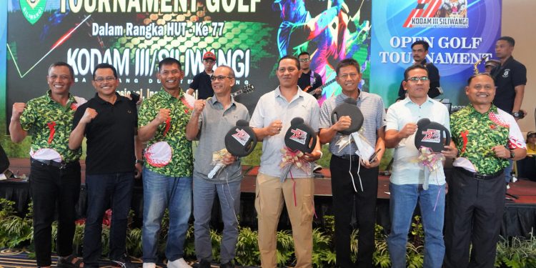 HUT ke-77, Kodam III/Siliwangi Gelar Turnamen Golf